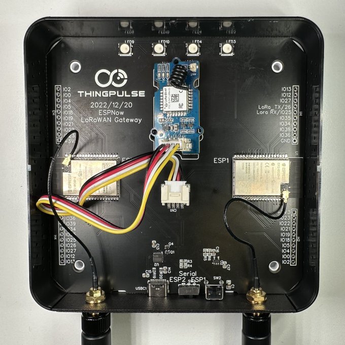ESPGateway Duo with Seeedstudio LoRa E5 module (not included)